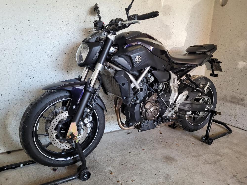 Motorrad verkaufen Yamaha MT07  Ankauf